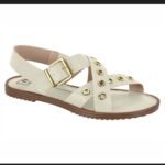 SANDALIA 5555.203 BRANCO OFF MOLECA
