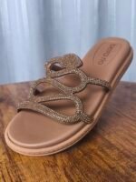 PAPETE 8488.128 NUDE/OURO ROSADO BEIRA RIO - Imagem 2